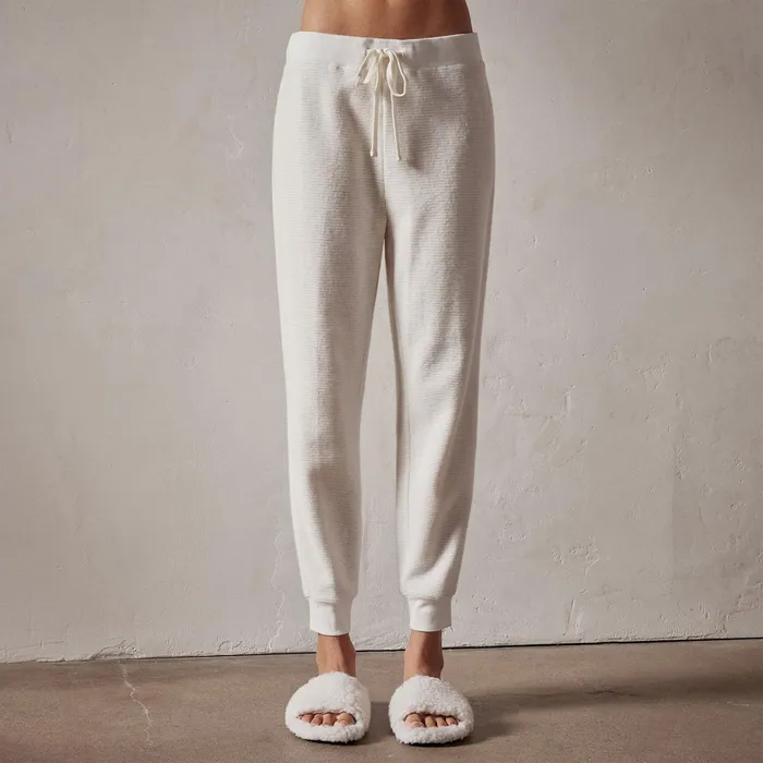 WOMEN James Perse GIFT SETS Women039s Thermal Knit Lounge Set Oyster