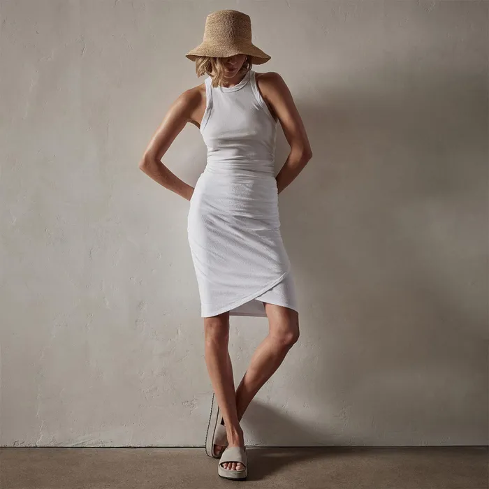 WOMEN James Perse LOS ANGELES COLLECTION Horizon Skirt White