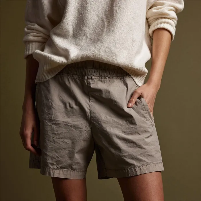 WOMEN James Perse SHORTS Parachute Short Mineral Pigment