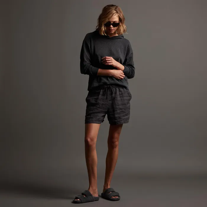 WOMEN James Perse SWEAT TOPSBOTTOMS Pullover Hoodie Magma Pigment