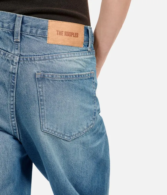 Women Jeans and Pants THE KOOPLES Boyfriend Bleu Jeans Women Jeans and Pants THE KOOPLES Boyfriend Bleu Jeans