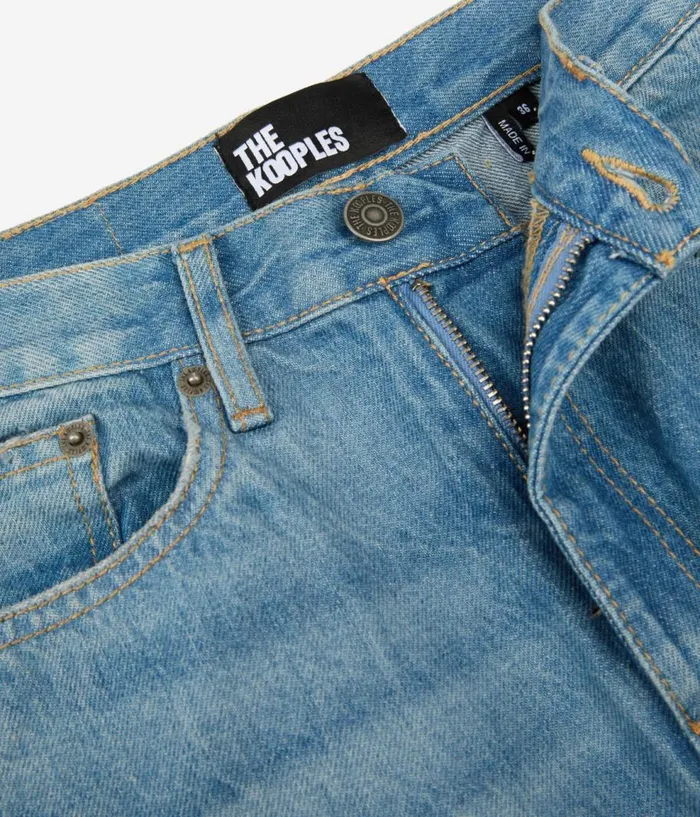 Women Jeans and Pants THE KOOPLES Boyfriend Bleu Jeans Women Jeans and Pants THE KOOPLES Boyfriend Bleu Jeans