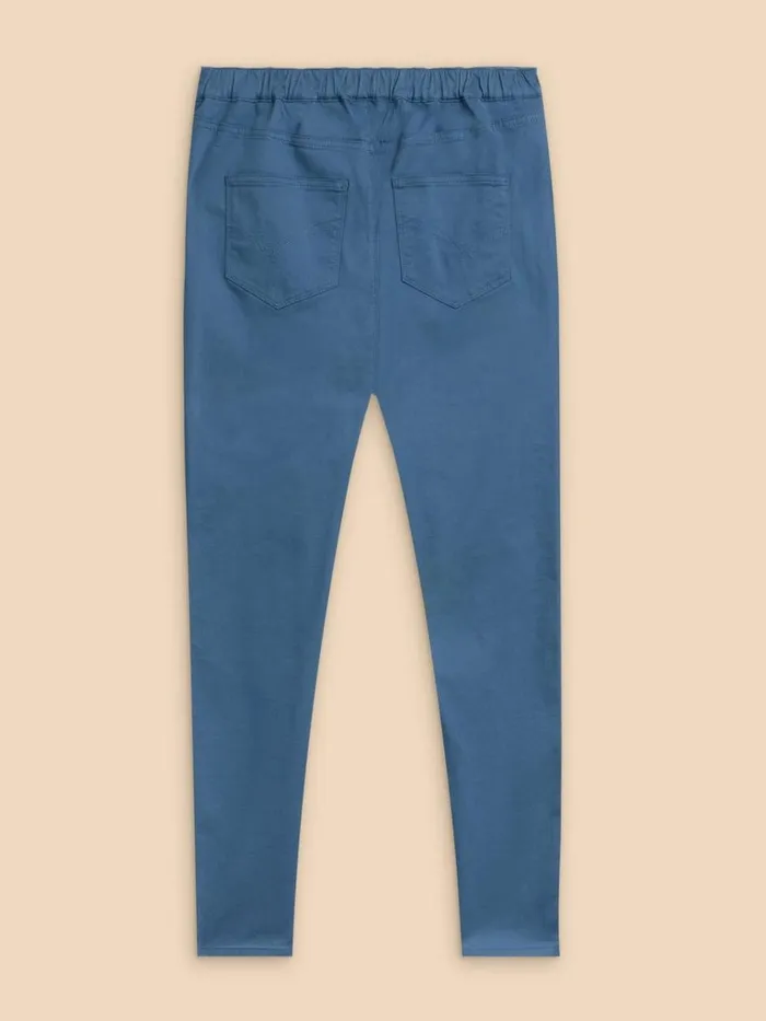 Women JEANS White Stuff Janey Cotton Jegging Mid Blue Women JEANS White Stuff Janey Cotton Jegging Mid Blue