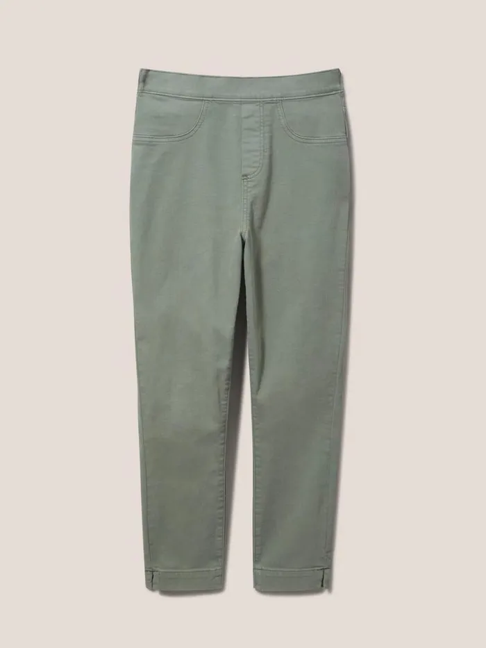 Women JEANS White Stuff Janey Cropped Jegging Light Green Women JEANS White Stuff Janey Cropped Jegging Light Green
