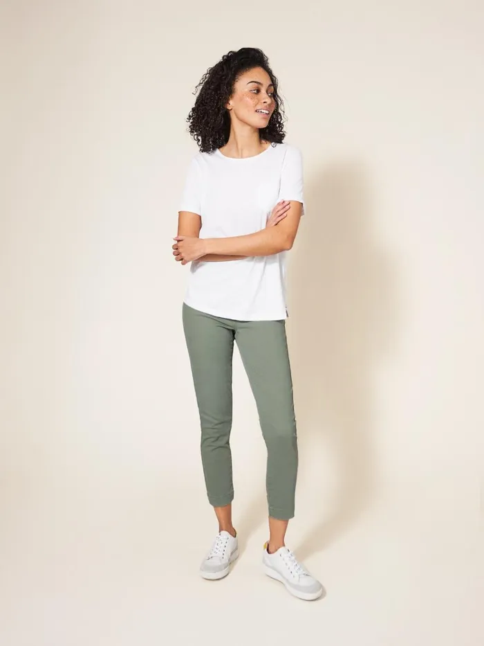 Women JEANS White Stuff Janey Cropped Jegging Light Green Women JEANS White Stuff Janey Cropped Jegging Light Green