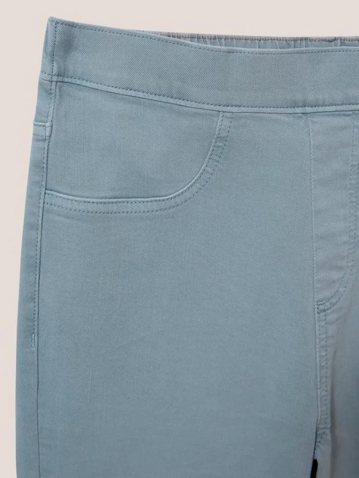 Women JEANS White Stuff Janey Cropped Jegging Mid Teal Women JEANS White Stuff Janey Cropped Jegging Mid Teal
