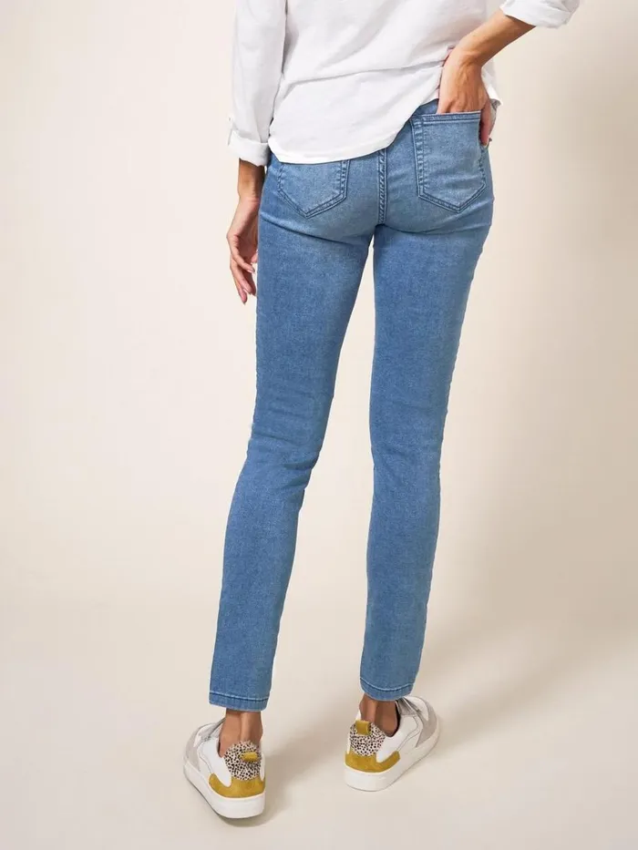 Women JEANS White Stuff Janey Stretch Jegging Light Denim Women JEANS White Stuff Janey Stretch Jegging Light Denim