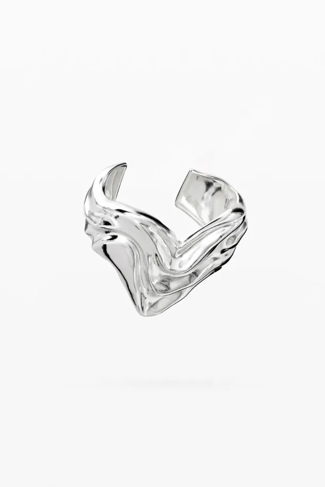 Women Jewellery Desigual Zalio Silverplated Heart Bracelet
