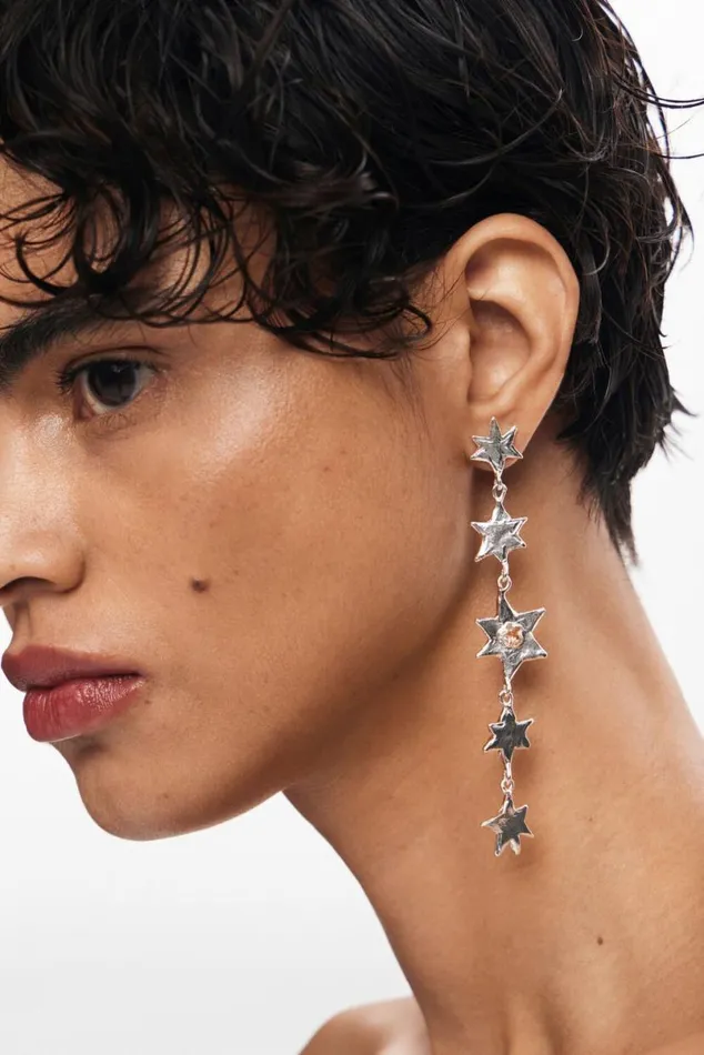 Women Jewellery Desigual Zalio Star Cascade Earrings