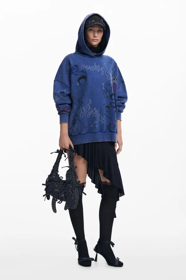 Women Jumpers Desigual Mara Escot Sweatshirt