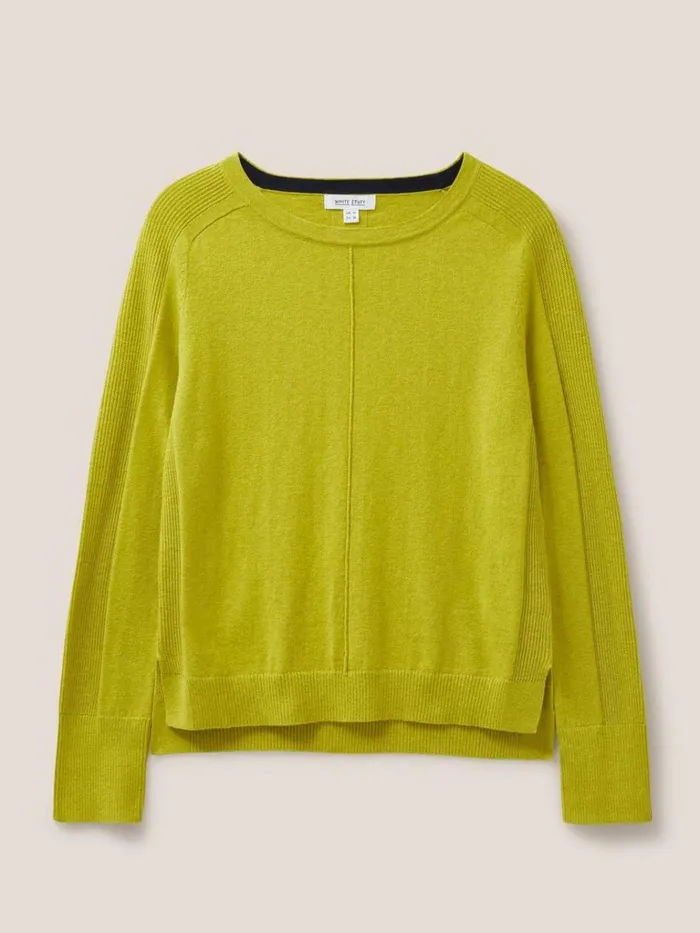 Women KNITWEAR White Stuff URBAN JUMPER Mid Yellow Women KNITWEAR White Stuff URBAN JUMPER Mid Yellow