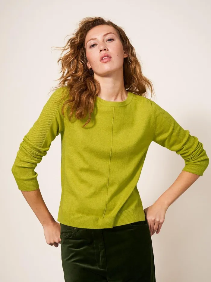 Women KNITWEAR White Stuff URBAN JUMPER Mid Yellow Women KNITWEAR White Stuff URBAN JUMPER Mid Yellow