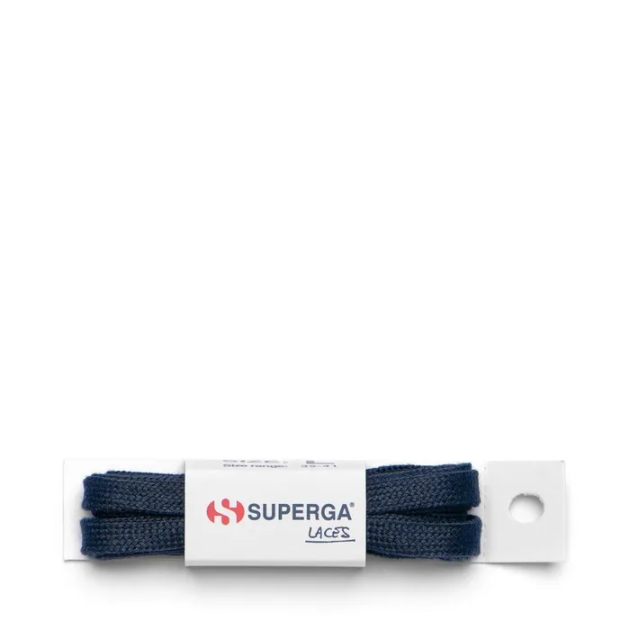 Women LACES Unisex Color Laces Laces BLUE NAVY Superga Shoe Laces