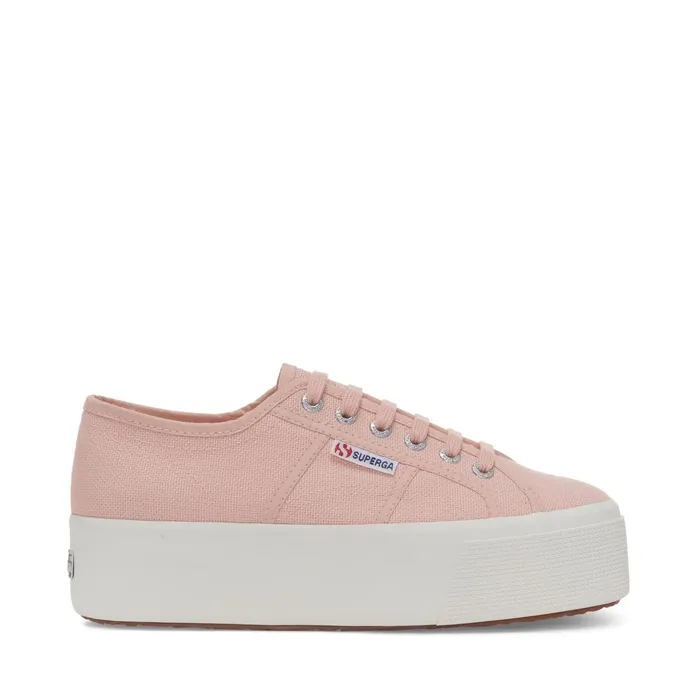 Women Lady Shoes Woman 2790 PLATFORM Wedge PINK BLUSHF AVORIO Superga Platform