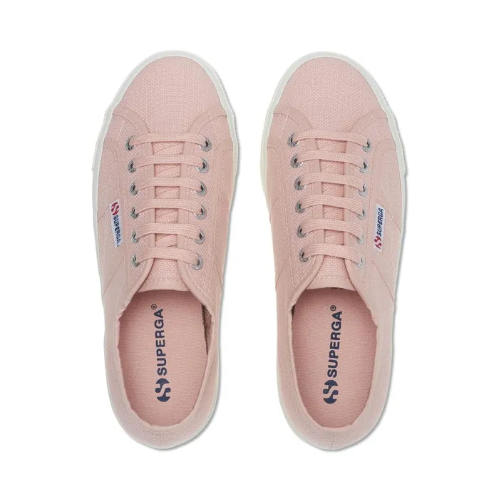 Women Lady Shoes Woman 2790 PLATFORM Wedge PINK BLUSHF AVORIO Superga Platform