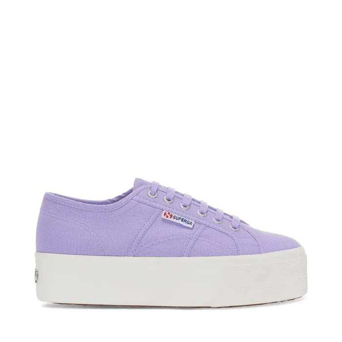 Women Lady Shoes Woman 2790 PLATFORM Wedge VIOLET LILLAFAVORIO Superga Platform
