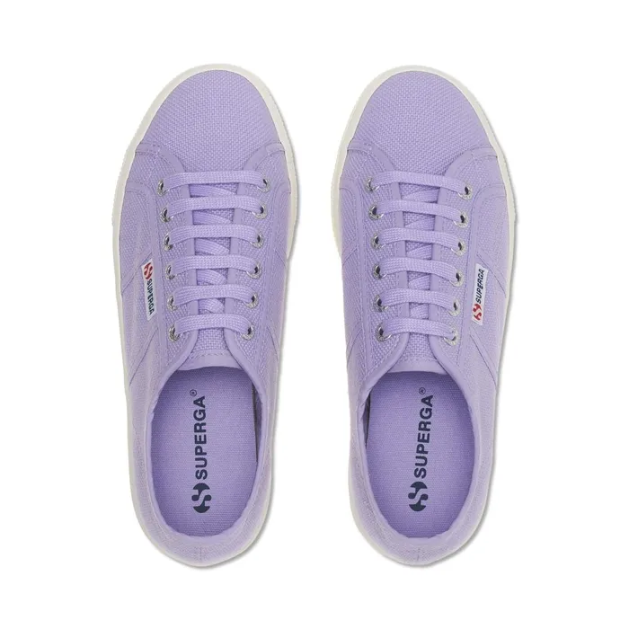 Women Lady Shoes Woman 2790 PLATFORM Wedge VIOLET LILLAFAVORIO Superga Platform