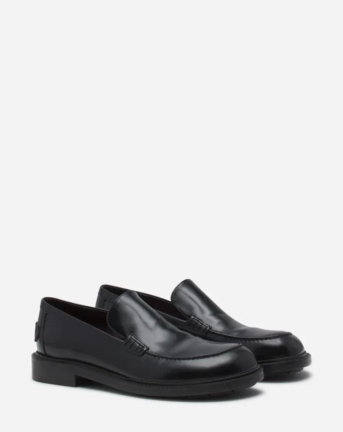 Women Lanvin Loafers Spinto Loafers In Glossy Leather Black Women Lanvin Loafers Spinto Loafers In Glossy Leather Black