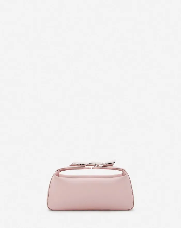 Women Lanvin Mini Bags and Clutches Haute Squence Leather Clutch Bag Ros