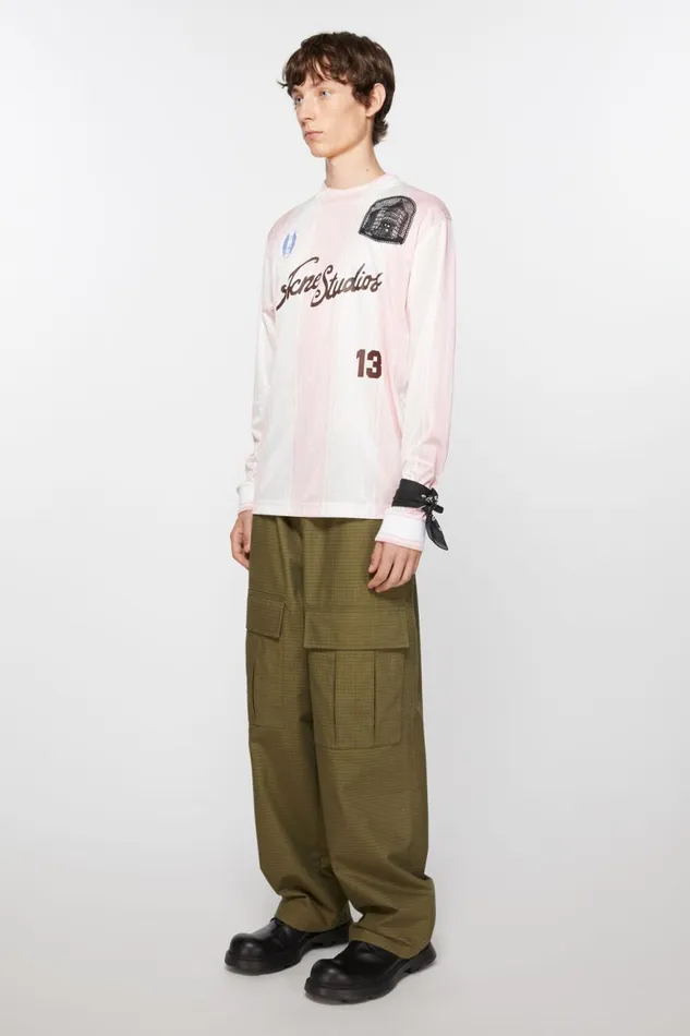 Women Light Print Scarf Blackwhite Acne Studios Scarves