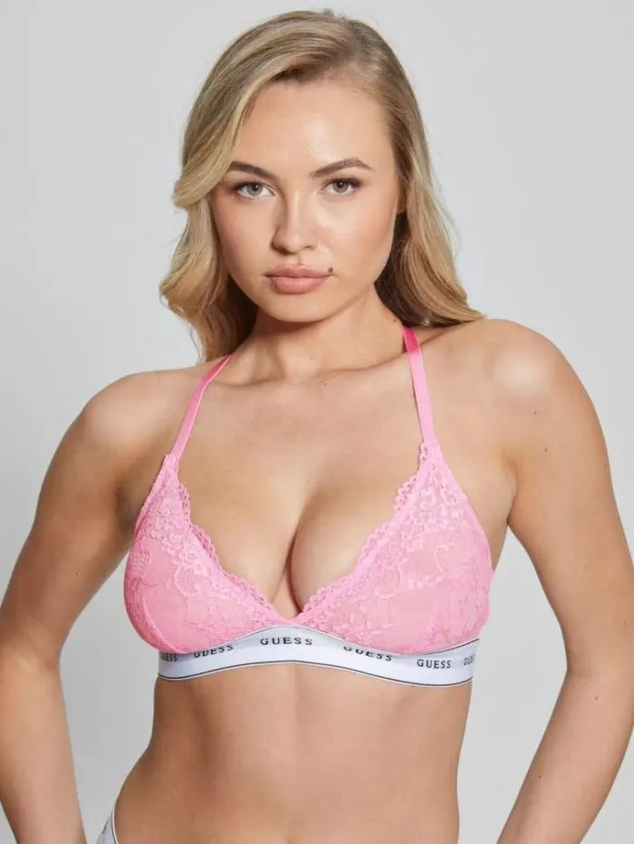 Women Lingerie Marciano Belle Lace Triangle Bra Pinky Flower