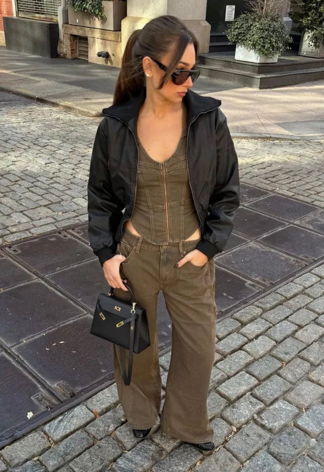 Women Lioness Fashion Denim WESTWOOD TOP Petrol Women Lioness Fashion Denim WESTWOOD TOP Petrol