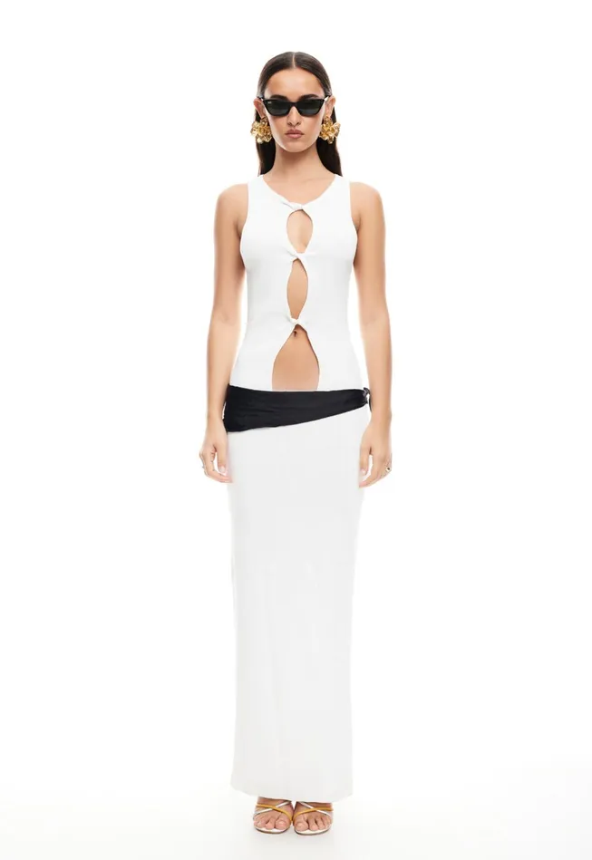 Women Lioness Fashion Dresses HOMECOMING MAXI DRESS Ivory