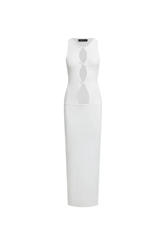 Women Lioness Fashion Dresses HOMECOMING MAXI DRESS Ivory Women Lioness Fashion Dresses HOMECOMING MAXI DRESS Ivory