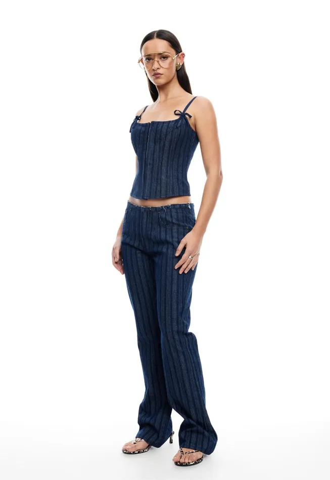 Women Lioness Fashion Pants CHARISMATIC JEAN Dark Denim