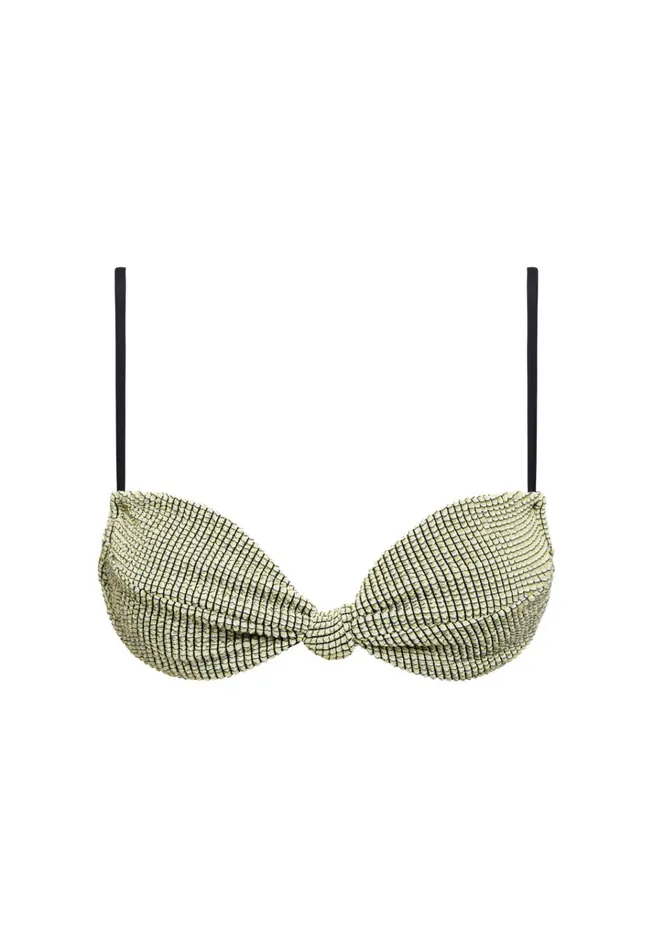 Women Lioness Fashion Sets NAOMI KNOT TOP Yellow