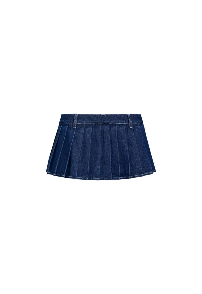 Women Lioness Fashion Shorts RIDER MINI SKORT Blue Denim Women Lioness Fashion Shorts RIDER MINI SKORT Blue Denim