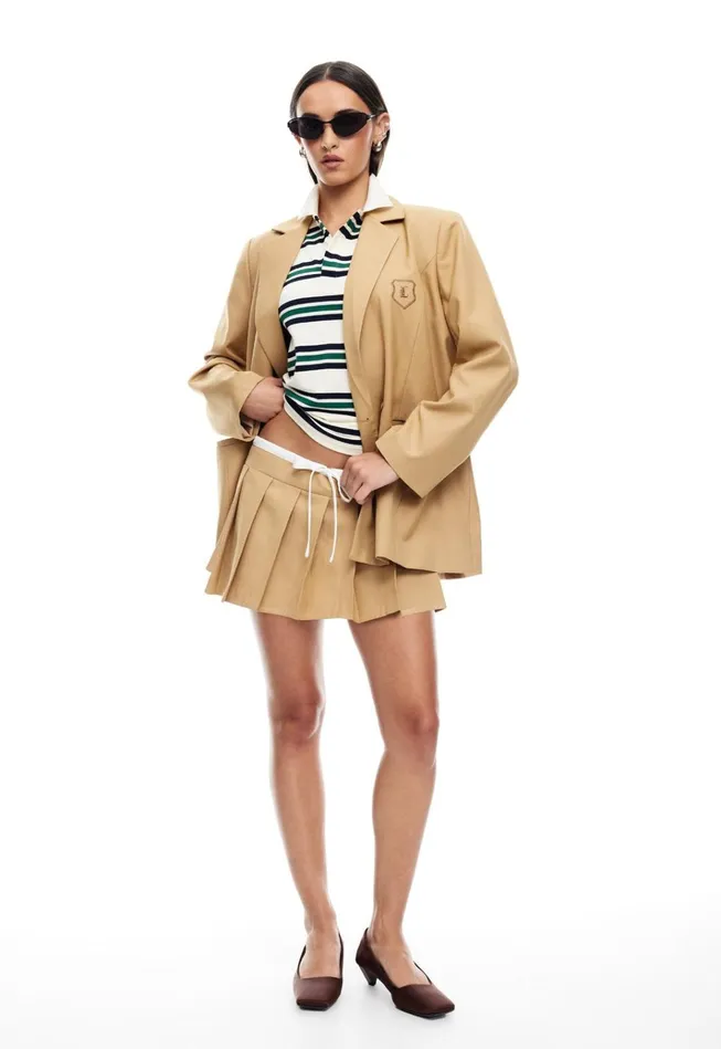 Women Lioness Fashion Skirts DYNASTY MINI SKORT Camel