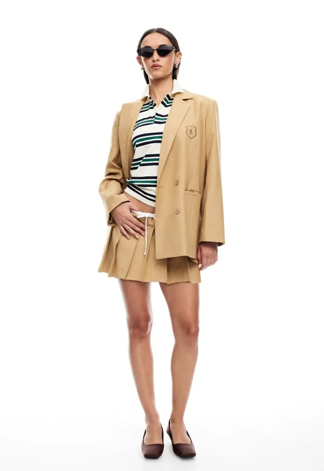 Women Lioness Fashion Skirts DYNASTY MINI SKORT Camel Women Lioness Fashion Skirts DYNASTY MINI SKORT Camel