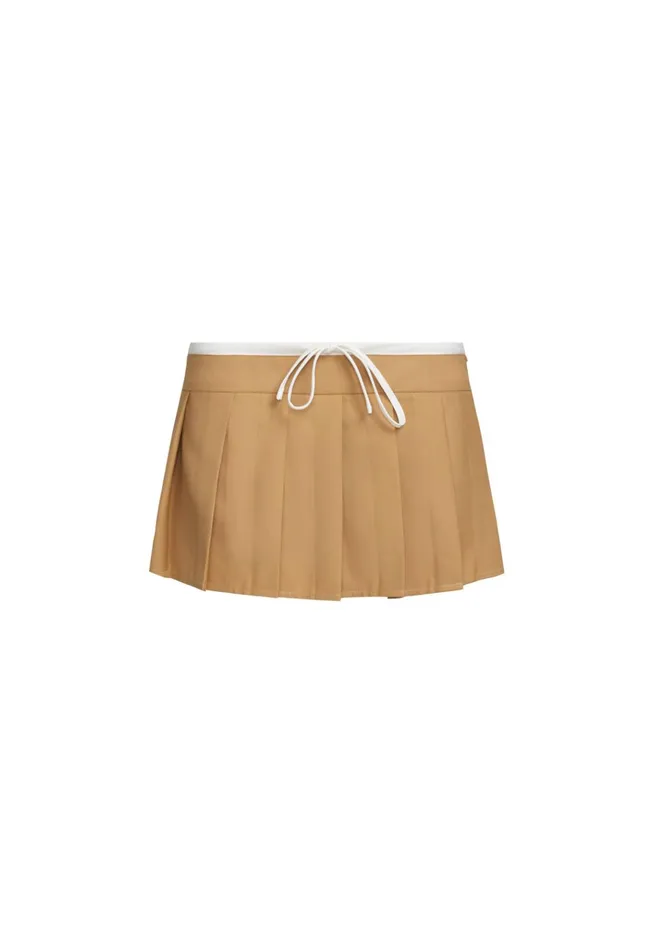 Women Lioness Fashion Skirts DYNASTY MINI SKORT Camel Women Lioness Fashion Skirts DYNASTY MINI SKORT Camel