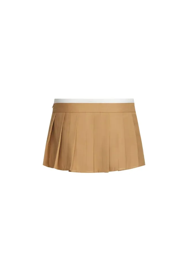 Women Lioness Fashion Skirts DYNASTY MINI SKORT Camel Women Lioness Fashion Skirts DYNASTY MINI SKORT Camel