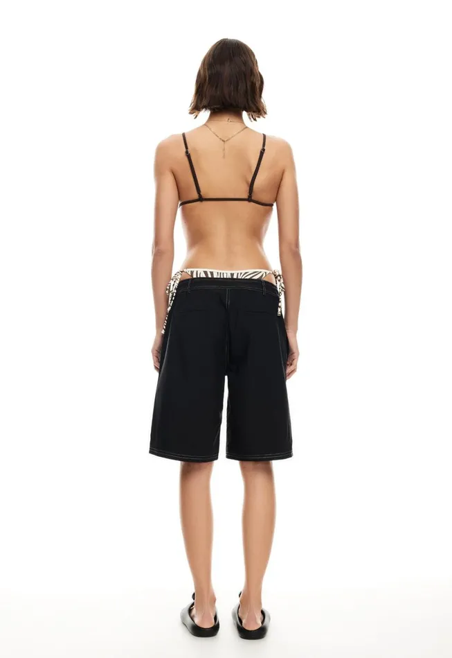Women Lioness Fashion Swim RIO TIE TOP Brown