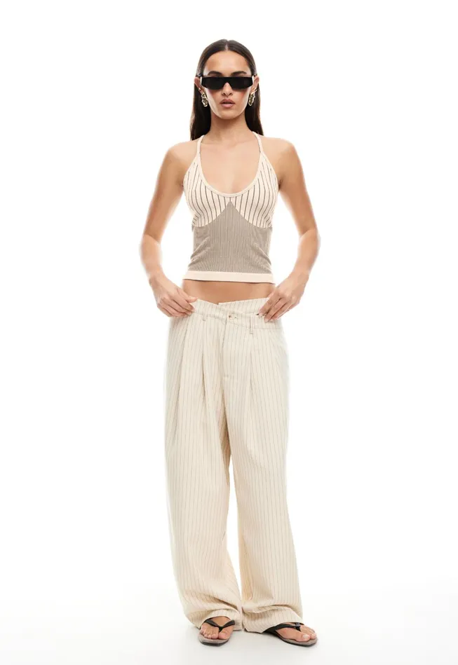 Women Lioness Fashion Tops SAINT TOP Beige