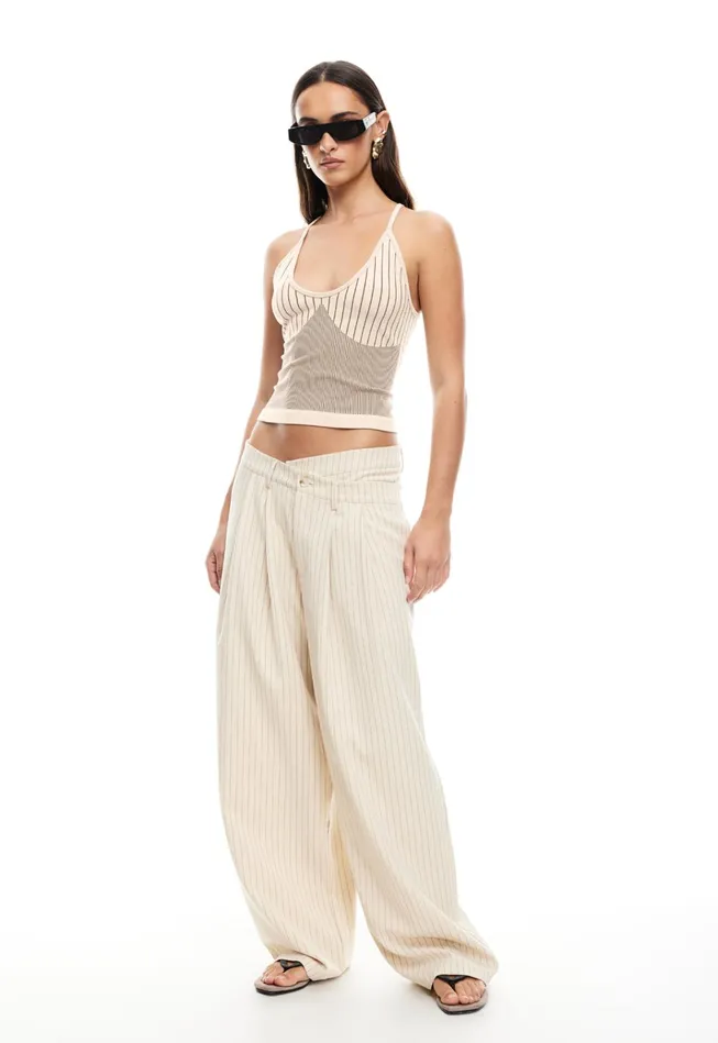 Women Lioness Fashion Tops SAINT TOP Beige