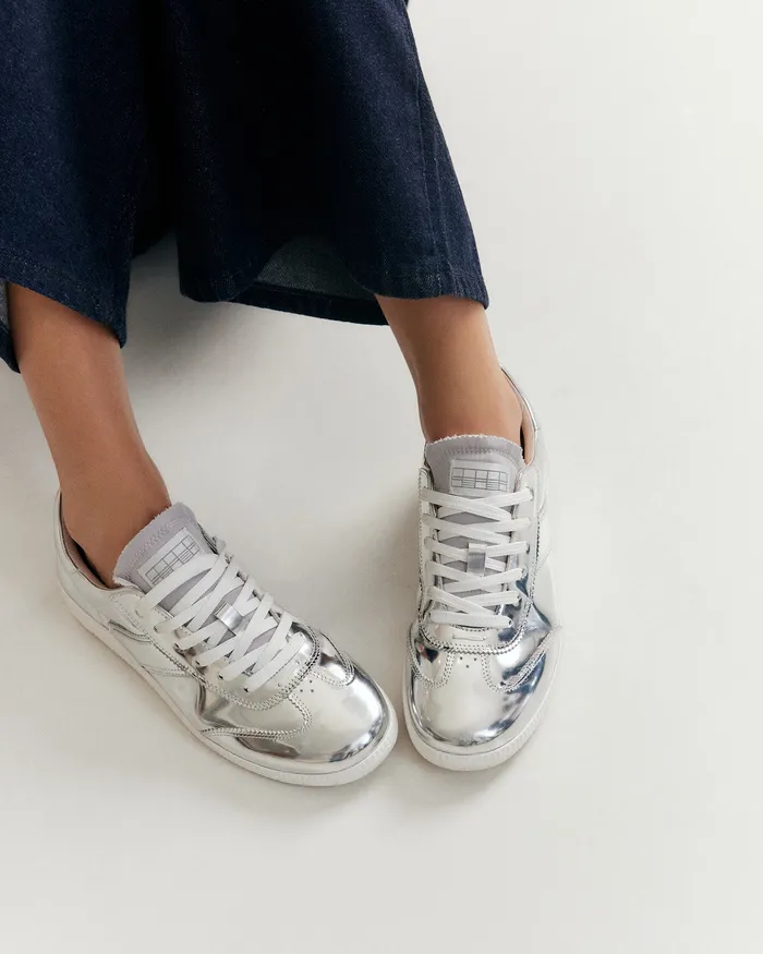 Women Lola sneakers silver patent Metallic jomercer Women Lola sneakers silver patent Metallic jomercer