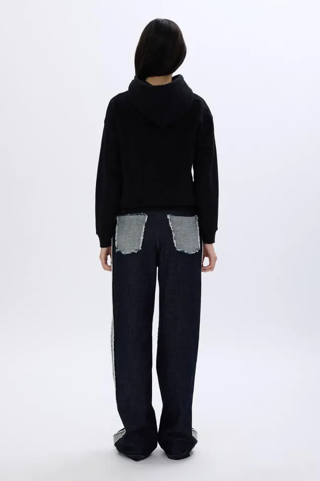 Women Longsleeved Hoodie Black Black Sonia Rykiel Sweatshirts