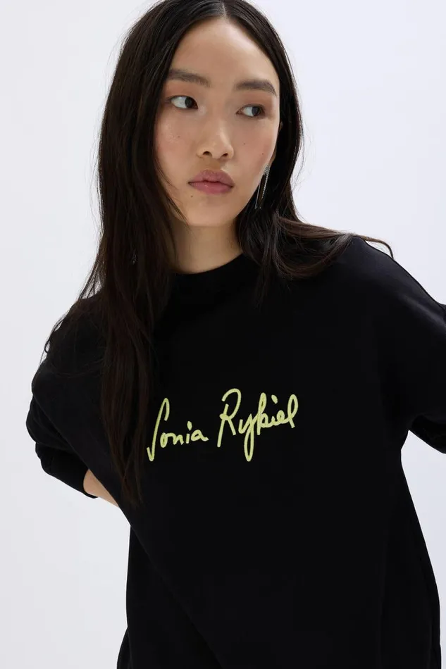 Women Longsleeved Sweatshirt Black Black Sonia Rykiel Sweatshirts