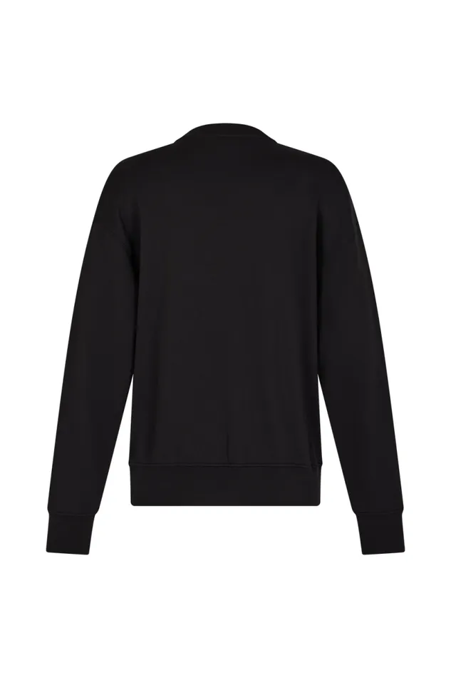 Women Longsleeved Sweatshirt Black Black Sonia Rykiel Sweatshirts