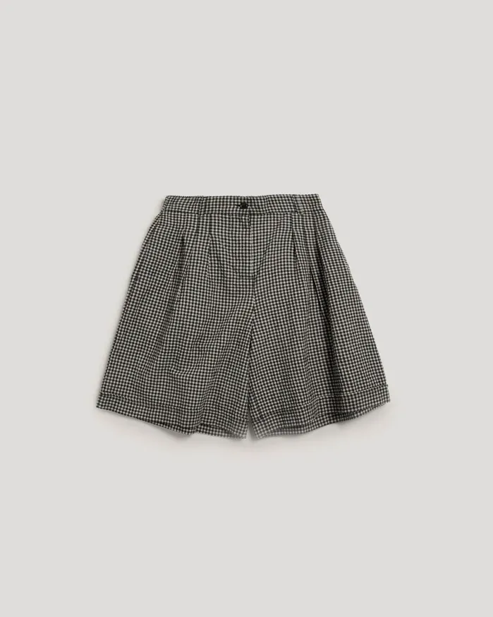 Women Long Walking Short Black Multi YMC Skirts and Shorts