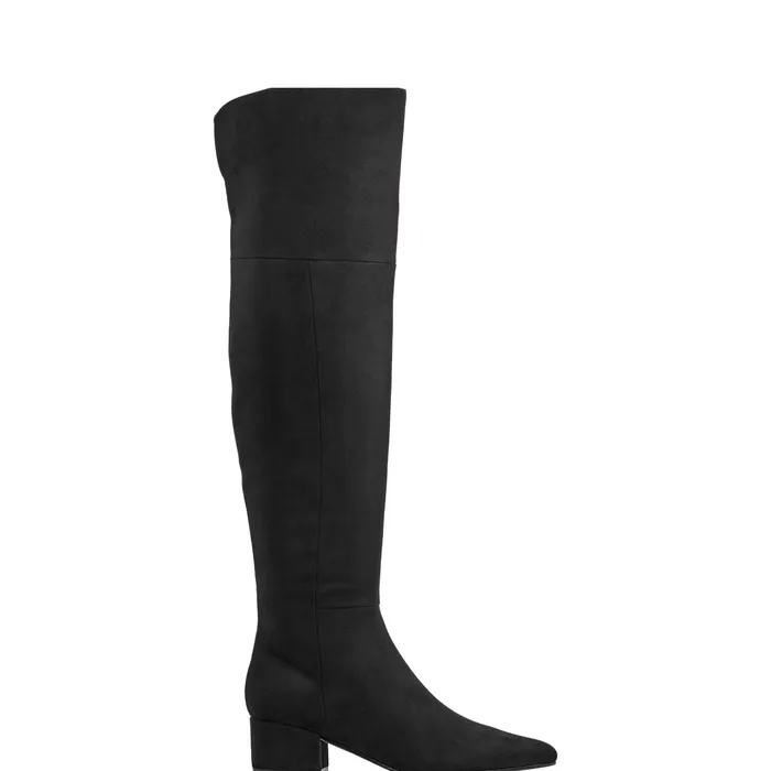 Women Lottie Over The Knee Boot Black OTK Boots Marc Fisher