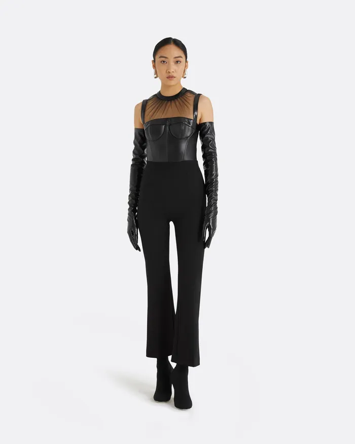 Women Mari Black Trousers Black Trousers Safiyaa