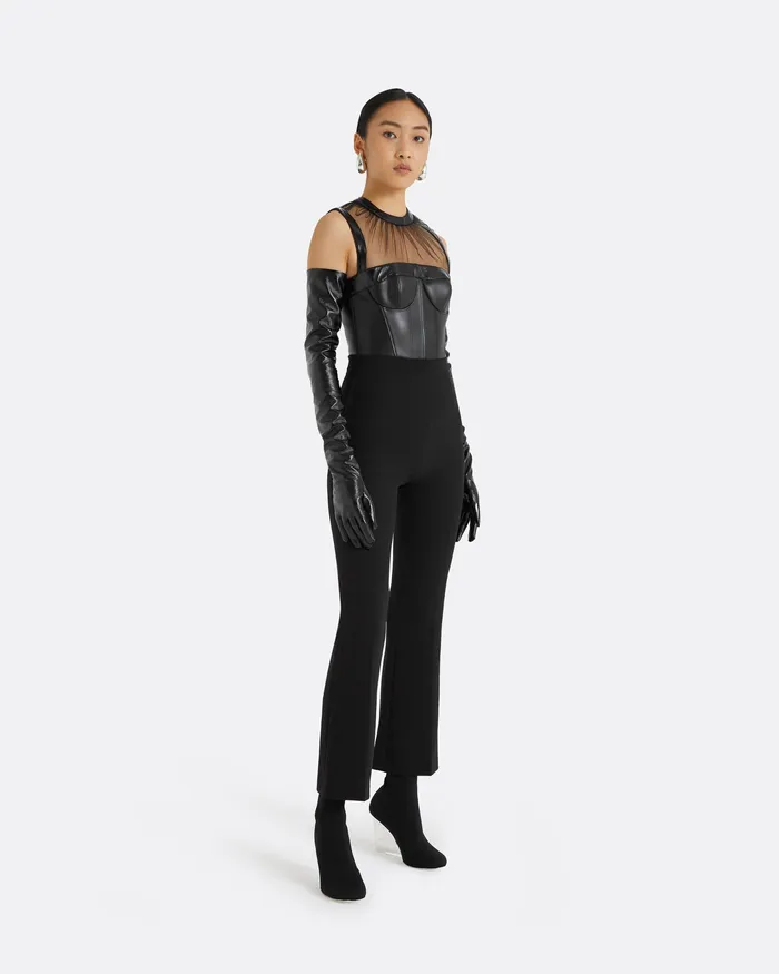 Women Mari Black Trousers Black Trousers Safiyaa