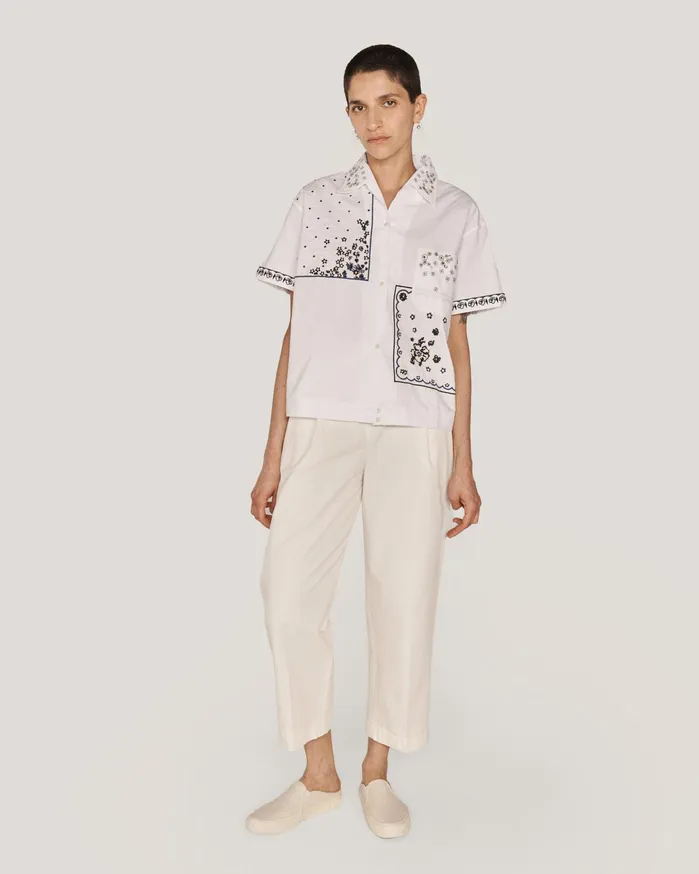Women Market Trouser White YMC Trousers