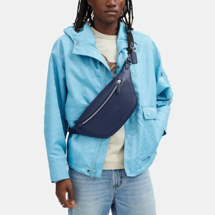 WomenMen League Belt Bag Deep Blue Coach Belt Bags