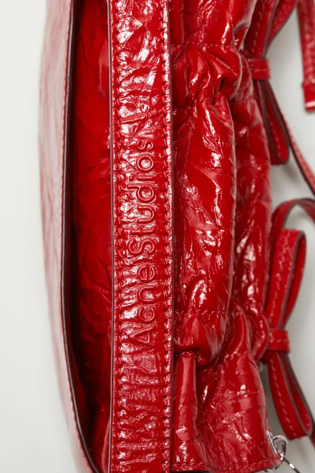 Women Multipocket Micro Bag Red Acne Studios Bags