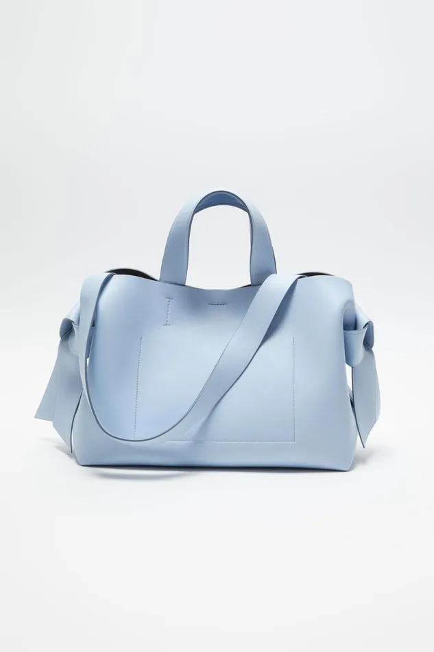 Women Musubi Midi Tote Baby Bluebrown Acne Studios Bags